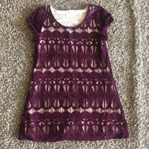 Socialite Purple Dress